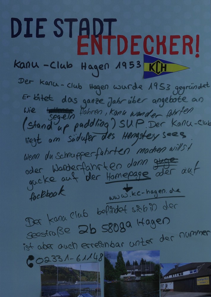 Die StadtEntdecker – Kanu-Club