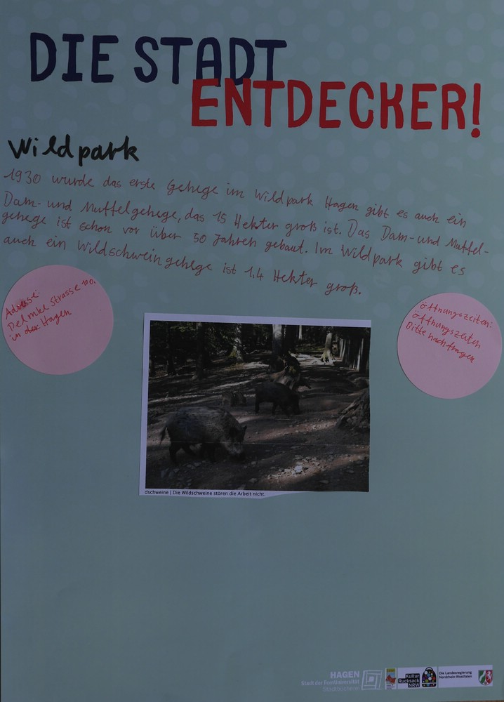 Die StadtEntdecker – Wildpark